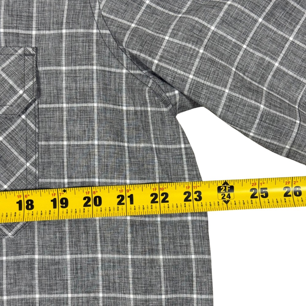 Orvis Mens Large Windowpane Check Short Sleeve Button Down Fishing Shirt NEW‎ - Picture 7 of 9